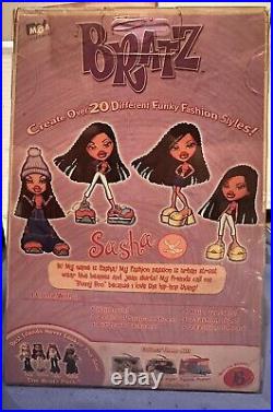 2001 1st Edition 1st Version MGA Bratz Dolls (4) (Chloe, Sasha, Jade, Yasmin) Mint