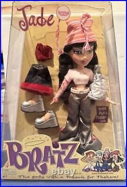 2001 1st Edition 1st Version MGA Bratz Dolls (4) (Chloe, Sasha, Jade, Yasmin) Mint