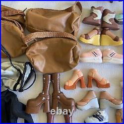 2001-2002 MGA Vtg Bratz Doll Boys Shoes Accessories Lot 3 Boys 40 Pair Shoes