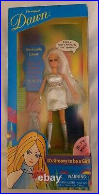 2003 Checkerboard Toys The Original Dawn SERIOUSLY SILVER MACY Doll NRFB