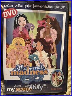 2004 Mattel My Scene Masquerade Madness Kenzie Disco Derby LOT, Vintage