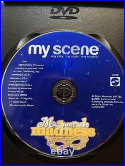 2004 Mattel My Scene Masquerade Madness Kenzie Disco Derby LOT, Vintage