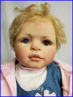2007 Gotz STELLA Baby Toddler Girl 22 Vinyl Life-Like Doll Bettine Klemm MINT