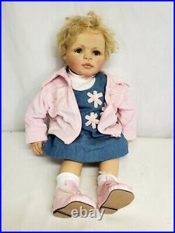 2007 Gotz STELLA Baby Toddler Girl 22 Vinyl Life-Like Doll Bettine Klemm MINT