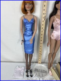 2007 Tonner 22 American Model Dolls Lot of 2 + Outfits + Accessories