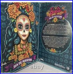 2019 Mattel Barbie Dia de Muertos Collectable. Mint Condition Product SKU FXD52