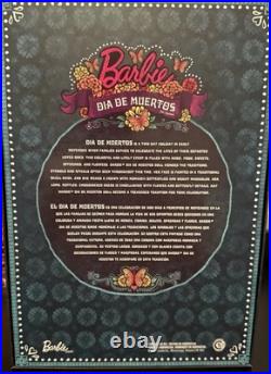 2019 Mattel Barbie Dia de Muertos Collectable. Mint Condition Product SKU FXD52