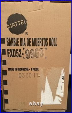2019 Mattel Barbie Dia de Muertos Collectable. Mint Condition Product SKU FXD52