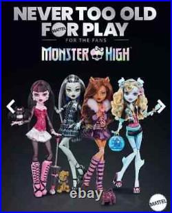 2024 Monster High Boo-riginal Creeproduction Dolls FULL SET NEW? SHIPS NOW
