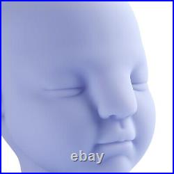 20 Baby Doll Lifelike Reborn Cute BlueBaby Vinyl Unpainted Unfinished Doll DIY