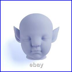 20 Baby Doll Lifelike Reborn Cute BlueBaby Vinyl Unpainted Unfinished Doll DIY