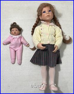 2 Good-Kruger Dolls 22 MOTHER & 11 BABY with Original Box A Mother's Love #889