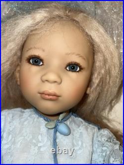 35 Annette Himstedt Doll CINDERELLA 101/577 With Birds, Shoes, COA, Mint In Box B