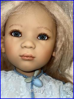 35 Annette Himstedt Doll CINDERELLA 101/577 With Birds, Shoes, COA, Mint In Box B
