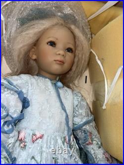 35 Annette Himstedt Doll CINDERELLA 101/577 With Birds, Shoes, COA, Mint In Box B