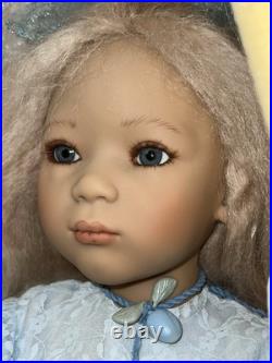 35 Annette Himstedt Doll CINDERELLA 101/577 With Birds, Shoes, COA, Mint In Box B