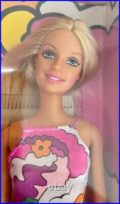 3 Barbies Sunshine Day 2001 Pink, Blue & Yellow Blonde, Brunette & AA NRFB