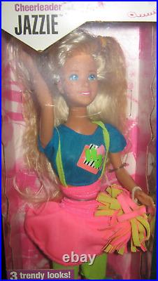 3 Teen Looks Jazzie Dolls -Workout-Swim Suit Cheerleader -NIP 1988 Mattel