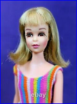 3 Vintage MOD TNT Blonde Brunette & Growin' Hair FRANCIE Barbie LOT OSS BIN