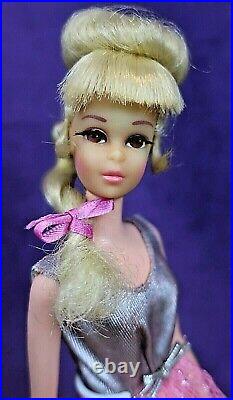 3 Vintage MOD TNT Blonde Brunette & Growin' Hair FRANCIE Barbie LOT OSS BIN