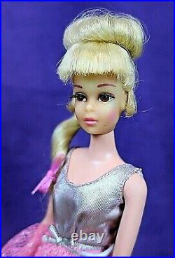 3 Vintage MOD TNT Blonde Brunette & Growin' Hair FRANCIE Barbie LOT OSS BIN