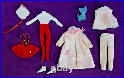 3 Vintage SL SKIPPER LOT Barbie Clothing Flower Town Days Fun Dreamtime Accs BIN