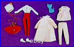 3 Vintage SL SKIPPER LOT Barbie Clothing Flower Town Days Fun Dreamtime Accs BIN
