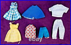 3 Vintage SL SKIPPER LOT Barbie Clothing Flower Town Days Fun Dreamtime Accs BIN