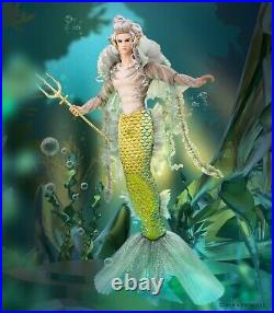 3 dolls Moments Of Fantasy Poseidon ADONIS Siren Gina Kraken Merman Doll Mermaid