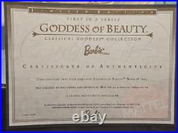 3x Barbie LOT Classical Goddess Of Beauty, Spring & Wisdom Collection Complete