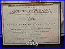 3x Barbie LOT Classical Goddess Of Beauty, Spring & Wisdom Collection Complete
