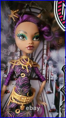 4 Monster High Doll lot, NIB NBO Mattel (Cleo DeNile, Clawdeen, Toralei, Abbey)
