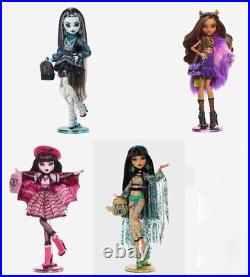 4 Monster High Haunt Couture Dolls Mattel Creations Haunt Couture Lot NEW In Box