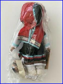 4 Native American Doll by Precious Moments Hopi Zuni Yakima Seminole Signed NOS