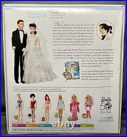 50th Anniversary Barbie and Ken Wedding Day Reproduction Giftset NRFB MINT