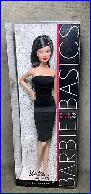 5 NEW 2009 Barbie Basics Collection 001 Dolls MODELS 01,05,06,09,11