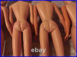 5 VINTAGE FASHION QUEEN BARBIE DOLLS some TLC Midge Barbie Bodies
