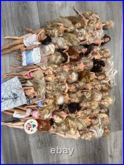 70 Plus Mixed Barbie Dolls, All You Need Is The Clothing