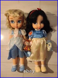 8 Disney Princess ANIMATORS Doll Lot, Well Taken Care Of