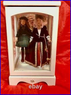 AG Kish 108 Girls of Many Lands, Doll Lot With Display Cabinets, Books, Stands