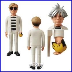 ANDY WARHOL VCD Vinyl Collectible Dolls by MEDICOM Set of 3 MINT IN PACKAGE New