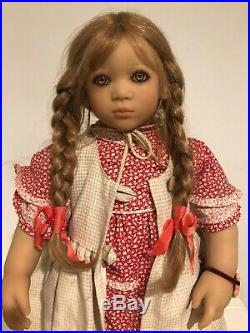 ANNA I by Annette Himstedt 1998 26 1/2 vinyl doll #6AH 2124 Mint Condition