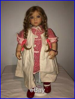 ANNA I by Annette Himstedt 1998 26 1/2 vinyl doll #6AH 2124 Mint Condition