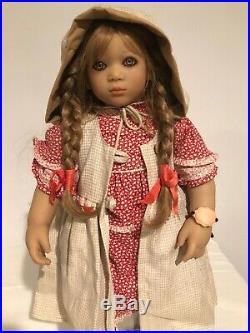 ANNA I by Annette Himstedt 1998 26 1/2 vinyl doll #6AH 2124 Mint Condition