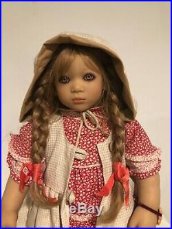 ANNA I by Annette Himstedt 1998 26 1/2 vinyl doll #6AH 2124 Mint Condition