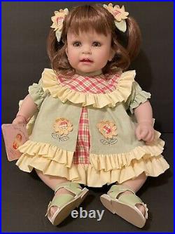 Adora Girl Doll 2006 MINT COND. 021H20544 Auburn/Green Eye Name Your Own Baby