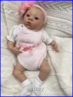 Akina Reborn Baby Doll By Adria Stoete, COA, Mint