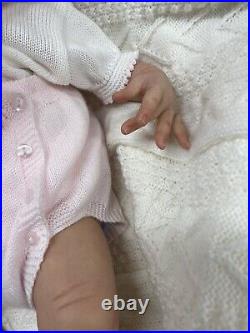 Akina Reborn Baby Doll By Adria Stoete, COA, Mint