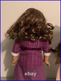 American Girl 18 Doll Lot of 3 Rebecca Samantha Julie + Clothes & Shoes