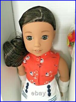 American Girl Beforever Nanea Mitchell Doll 18+Book Hawaiian Doll NIB